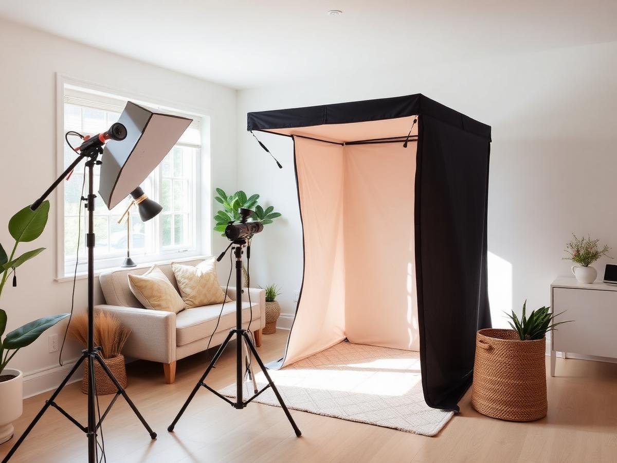 Mobile spray tan setup